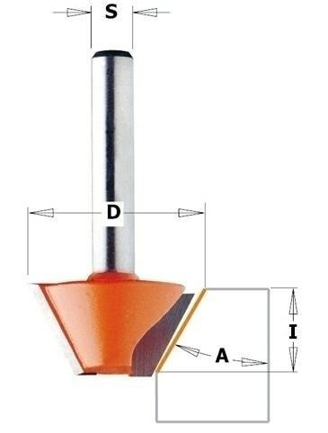 CMT FREZ HM A=45 D=25, I=8, L=41,S=6 CMT