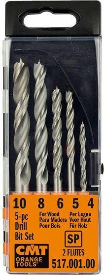 CMT WIERTŁO KPL.P HS D=4-5-5-6-8-10 Z=4 RH CMT