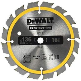 DEWALT PIŁA TARCZ.136x10mmx16z DEWALT