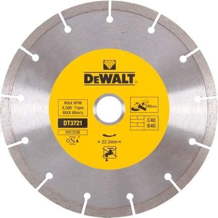 DEWALT TARCZA DIAM.SEG. 180mm DEWALT