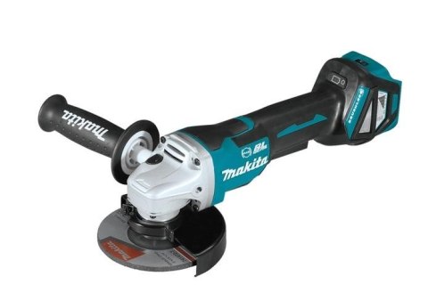 MAKITA SZLIFIERKA KĄTOWA 18V 125mm BEZ AKUMULATORÓW I ŁADOWARKI BEZSZCZOTKOWA MAKPAC DGA518ZJU MAKITA