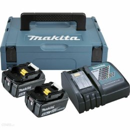 MAKITA ZESTAW ZASILAJĄCY 18V (BL1850Bx2+DC18RC) MAKPAC MAKITA
