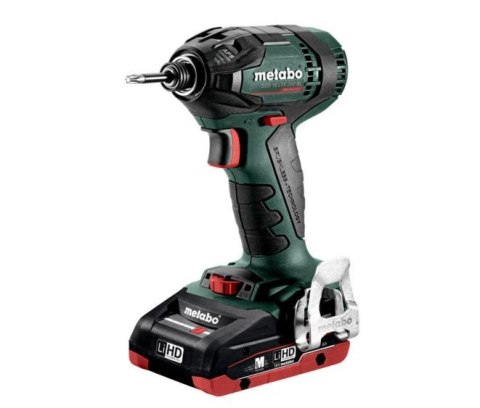 METABO ZAKRĘTARKA UDAROWA 18V SSD 18 LTX 200 BL 200Nm 2x4,0Ah LiHD METABOX METABO