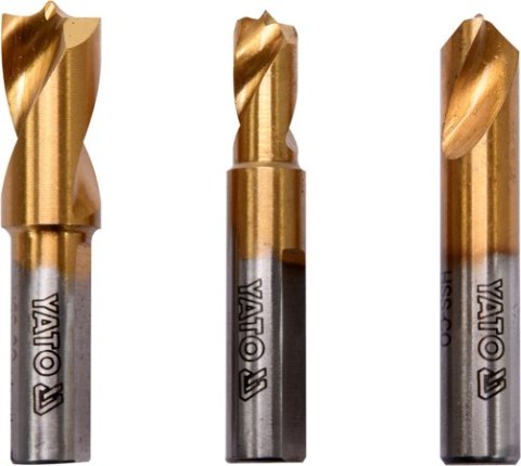 YATO WIERTŁA DO ZGRZEWÓW PUNKTOWYCH KPL. 3EL. YATO