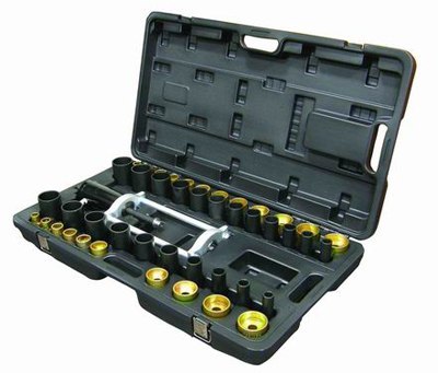 ZESTAW DO WYCISKANIA TULEI WAHACZA HYDRAULICZNY 47el... URZĄDZENIA WARSZTATOWE