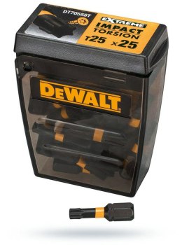 DEWALT KOŃCÓWKA T25x25/25szt. DEWALT