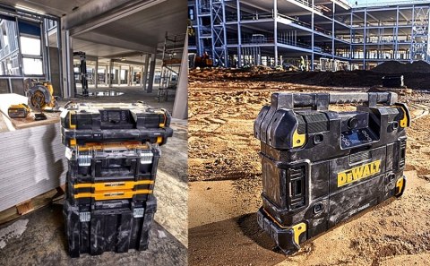 DEWALT RADIO AKUMULATOROWO-SIECIOWE TSTAK SYSTEM FM/DAB+ BLUETOOTH ŁADOWARKA DEWALT