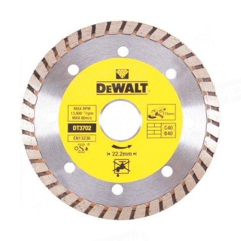 DEWALT TARCZA DIAM.TUR. 115mm DEWALT