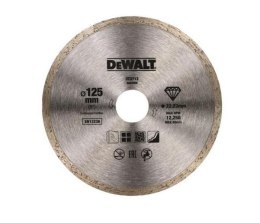 DEWALT TARCZA DIAMENTOWA PEŁNA 125 x 1,6 x 5 x 22,2mm DEWALT