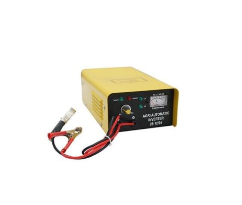 MAGNUM PROSTOWNIK INWERTOROWY AGRI 25 AUTO 12/24V , 5-15A , 300Ah MAGNUM