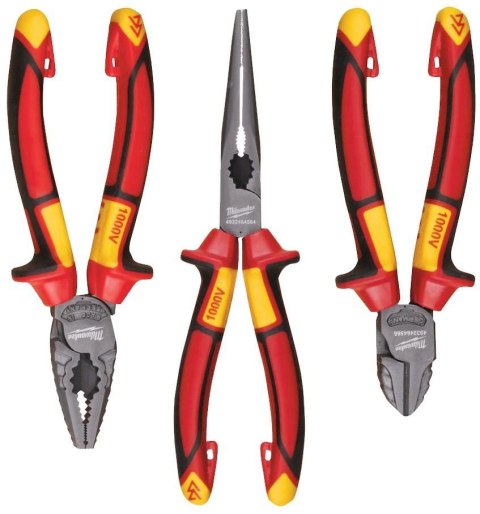 MILWAUKEE SZCZYPCE VDE KPL.3el. MILWAUKEE