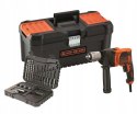 BLACK+DECKER WIERTARKA UDAROWA 850W + AKCESORIA + WALIZKA BEH850KA32-QS BLACK+DECKER