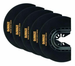 DEWALT MT BRZESZCZOT PÓŁOK. 100mm WYGIĘTY 5szt. DREWNO DEWALT