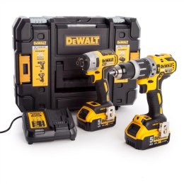 DEWALT ZESTAW COMBO 18V (DCD796+DCF887) 2x5,0Ah DS150 DCK266P2T DEWALT