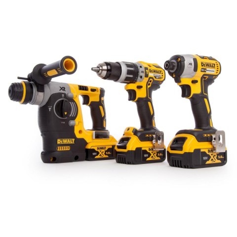 DEWALT.ZESTAW COMBO 18V DCD796 + DCF887 + DCH273 3x4,0Ah 2xTSTAK II DCK368P3T DEWALT