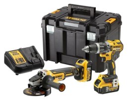 DEWALT.ZESTAW COMBO 18V (DCD796+DCG405) 2x5,0Ah TSTAK VI DCK2080P2T DEWALT