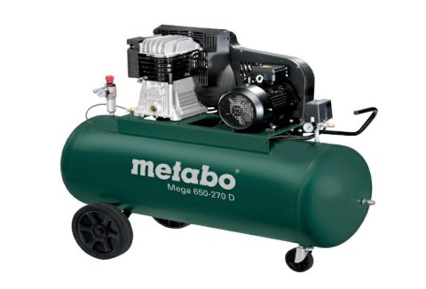 METABO KOMPRESOR OLEJOWY 400V 270L 11BAR 520L/min MEGA 650-270 D METABO