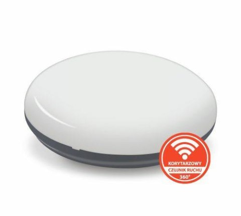 PLASTROL PLAFON SUN NATYNKOWY 24W E27x1 CZUJNIK RUCHU PLASTROL