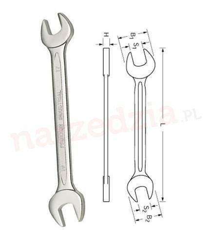 PROXXON KLUCZ PŁASKI 5x5,5mm PROXXON