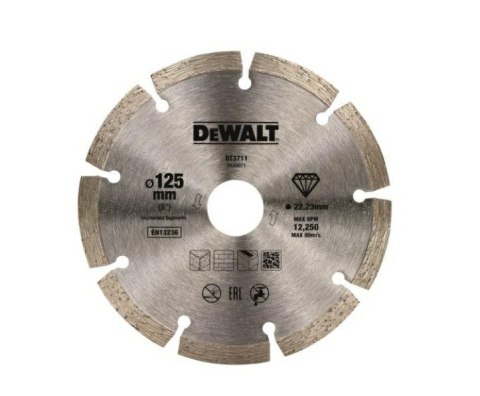 DEWALT TARCZA DIAMENTOWA 125x1,7x22,2mm SEGMENTOWA DEWALT