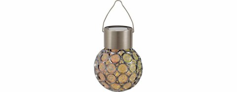 VOLTENO LAMPKA SOLARNA WISZĄCA RGB 8/8/14,5cm VOLTENO