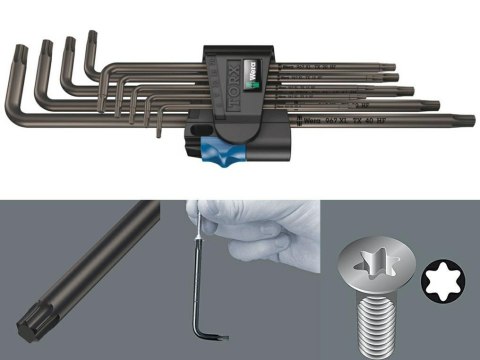 WERA TORX 9cz./DŁUGIE WERA