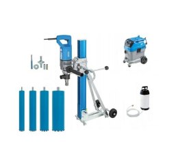 BAIER WIERTNICA DIAMENTOWA BDB 825 SET +ODKURZACZ BSS 506 +KORONY 82,132,172,200x450mm + HYDRONETKA BAIER/WOLFMANN