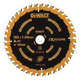 DEWALT PIŁA TARCZ.165x20mmx40z DEWALT