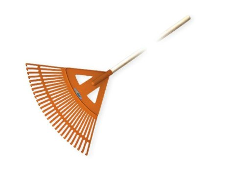 GRABIE PLASTIKOWE DO LIŚCI 27z OPRAWIONW TRZON DREWNIANY BRADAS