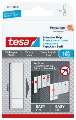 TESA PLASTRY MONTAŻOWE DO TAPET 1KG TESA
