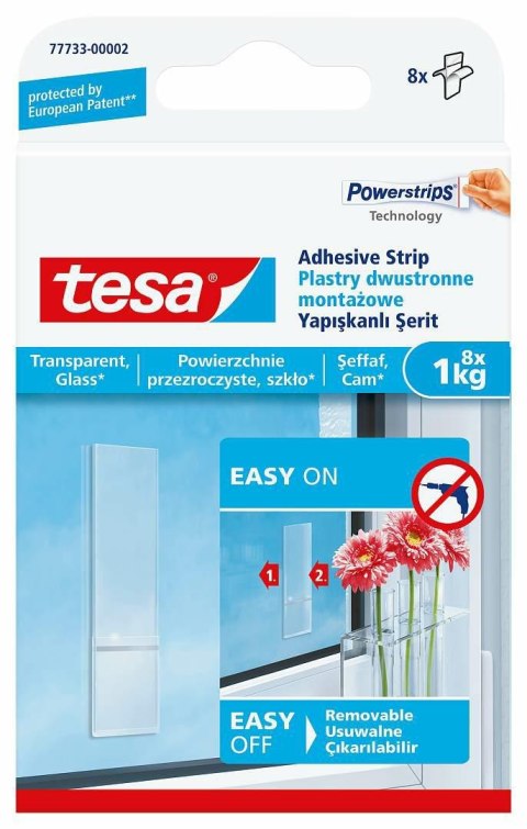 TESA PRZEZROCZYSTE PLASTRY MONTAŻOWE 1KG TESA