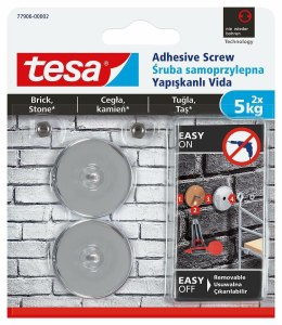 TESA ŚRUBA SAMOPRZYLEPNA NA ZEWNĄTRZ 5KG /OKRĄGŁY TESA