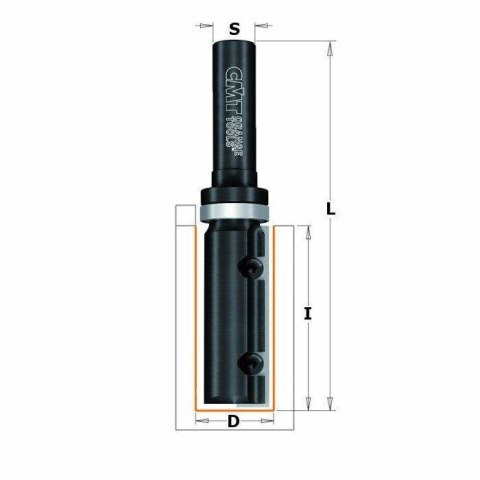 CMT FREZ HM D=19 I=49,5 L=100 S=12,7 Z=1 CMT