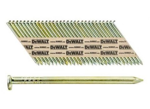DEWALT GWOŹDZIE 34° 2,8x90mm /2200szt. GALWANIZOWANE DEWALT