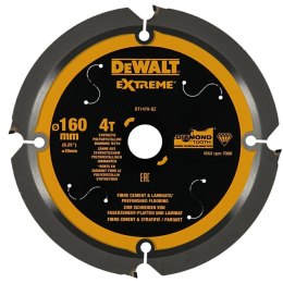 DEWALT PIŁA TARCZ.160x20mmx4z Fibre Cement DEWALT