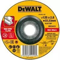 DEWALT TARCZA METAL 125x3,0mm DEWALT