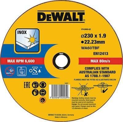 DEWALT TARCZA METAL 230x1,9mm DEWALT