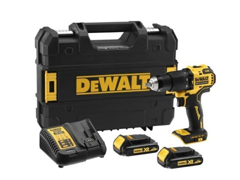 DEWALT WIERTARKO-WKRĘTARKA UDAROWA 18V 65Nm 2x1,5Ah BRUSHLESS DCD709S2T DEWALT