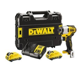 DEWALT ZAKRĘTARKA UDAROWA 12V 163Nm 2x2,0Ah DCF801D2 DEWALT