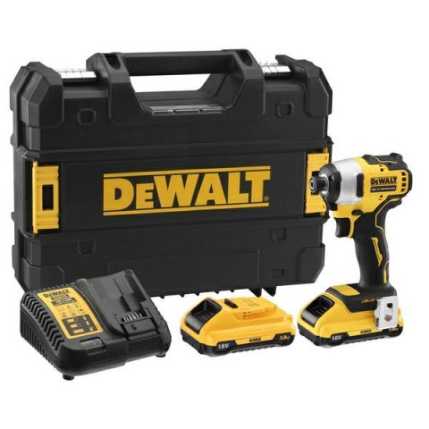 DEWALT ZAKRĘTARKA UDAROWA 18V 190Nm 2x3,0Ah TSTAK DCF809L2T DEWALT