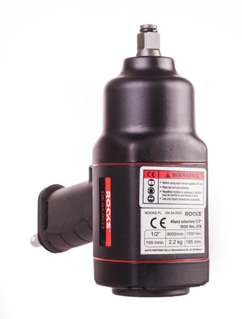 ROOKS KLUCZ UDAROWY PNEUMATYCZNY 1/2" 1500Nm ROOKS