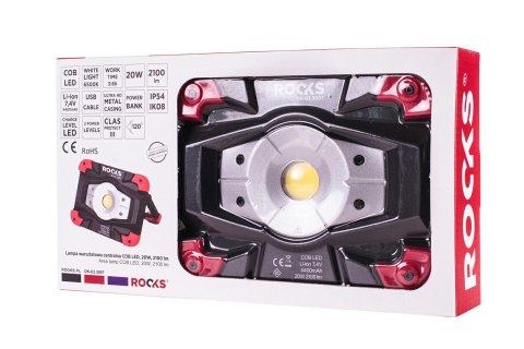 ROOKS LAMPA WARSZTATOWA COB LED 20W ROOKS