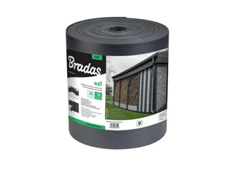 TAŚMA OGRODZENIOWA SOLID CIEMNOSZARA BRADAS