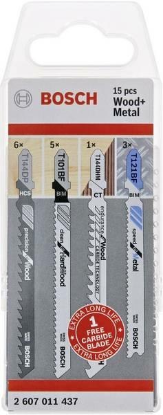 BOSCH BRZESZCZOT T ZESTAW DO DREWNA I METALU 15szt. BOSCH