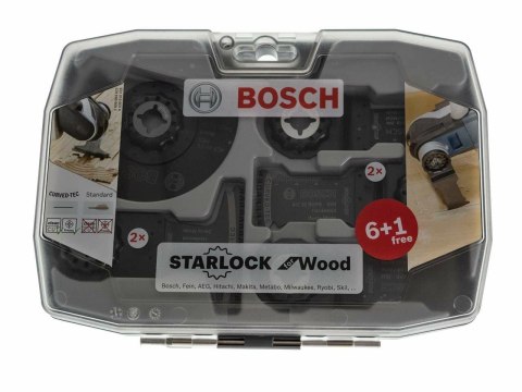 BOSCH MT ZESTAW STARLOCK DO DREWNA 7szt. BOSCH