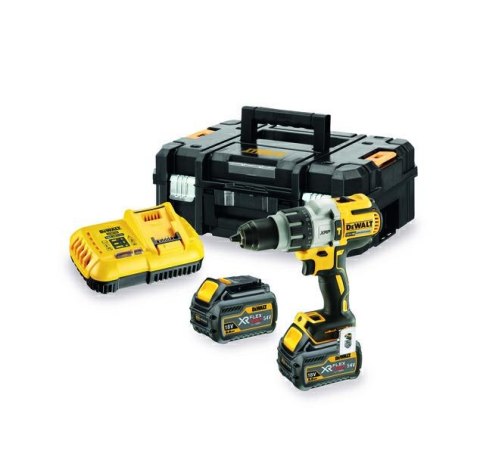 DEWALT WIERTARKO-WKRĘTARKA UDAROWA 18V 95/66Nm 3-BIEGI 2 x 6,0Ah WALIZKA TSTAK DCD996T2 DEWALT