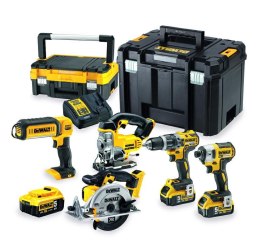 DEWALT.ZESTAW COMBO 18V DCD796+DCF887+DCS39+DCS331+DCL050) 3x5,0Ah TSTAK DCK551P3T DEWALT