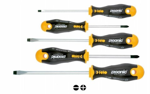 FELO ZESTAW WKRĘTAKÓW 5szt. SERIA 400 ERGONIC WOLFCRAFT