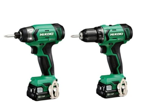 HIKOKI ZESTAW 12V KC12DA WAZ (DS12DA + WH12DA) 2x2,5Ah HSC HIKOKI