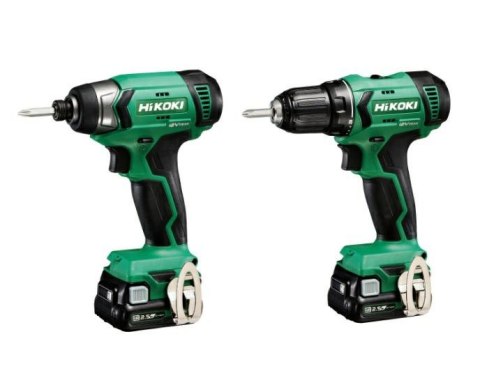 HIKOKI ZESTAW 12V KC12DA WBZ (DV12DA + WH12DA) 2x2,5Ah HSC HIKOKI